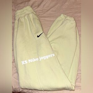 Nike Kids Joggers - Light Cream